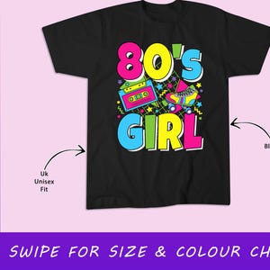 Funny 80&#39;s Girl 80s Party Outfit Retro 1980s Music Lover T-Shirt, Sweatshirt, Hoodie, Tote Bag - 10103