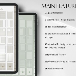 Digital Notebook Bundle | Goodnotes Notebook, Notability Notebook ...