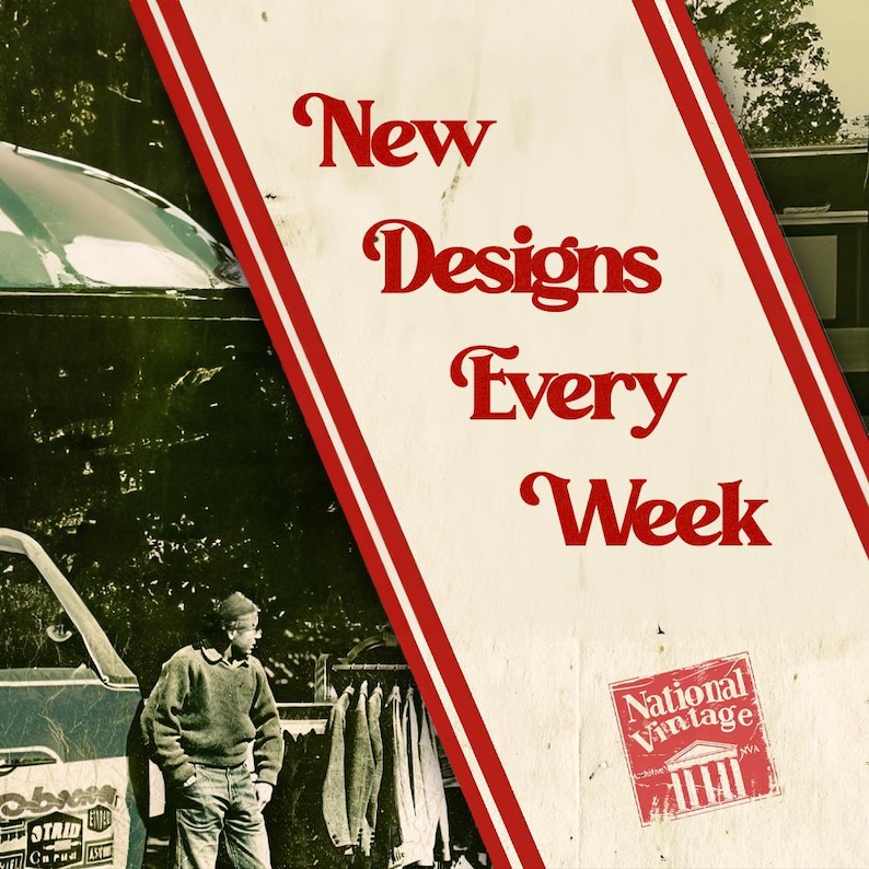 National Vintage Archive is your place for  horror t shirts and all things vintage. Check in every week for new designs.