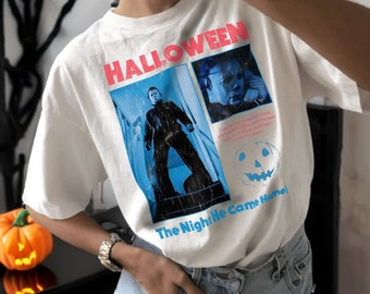 Halloween 1978 Michael Myers Movie T-Shirt | Vintage Horror Movie T-shirt | John Carpenters Halloween Shirt | Unisex Horror Fan Apparel