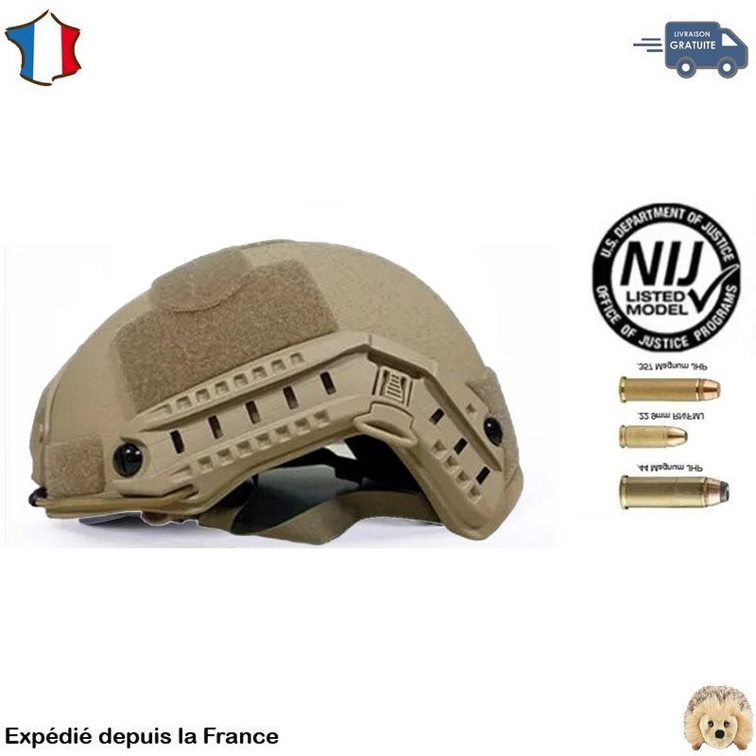 FAST Ballistic Helmet - UHMWPE - Nij IIIA - 55-62cm - 1.5 Kg