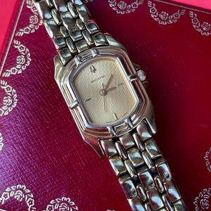 Vintage Accutron Bulova Gold-toned, Swiss-made Watch.