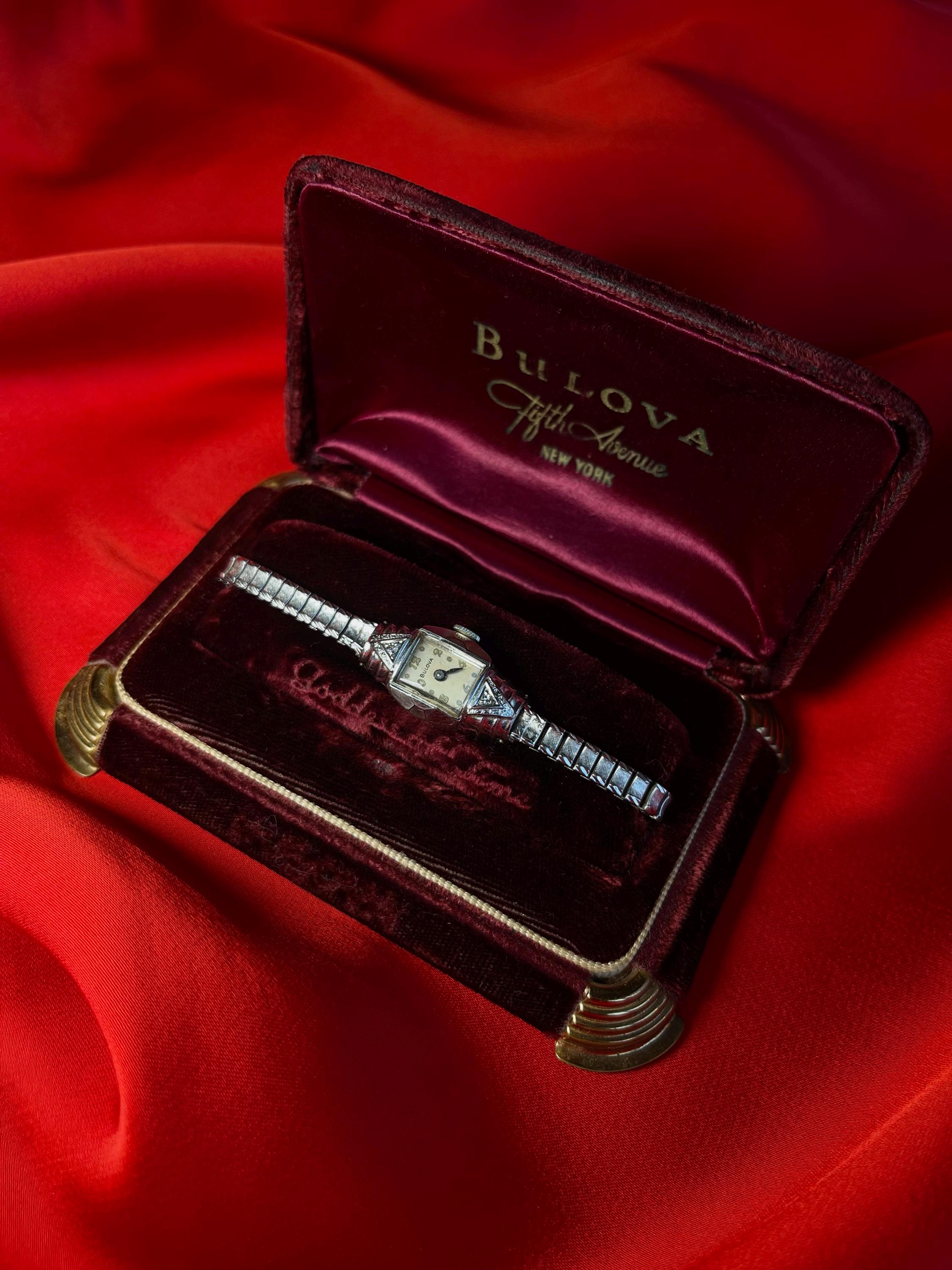 Vintage Bulova 1952 10K Gold Filled Watch, With Speidel USA  display picture 1