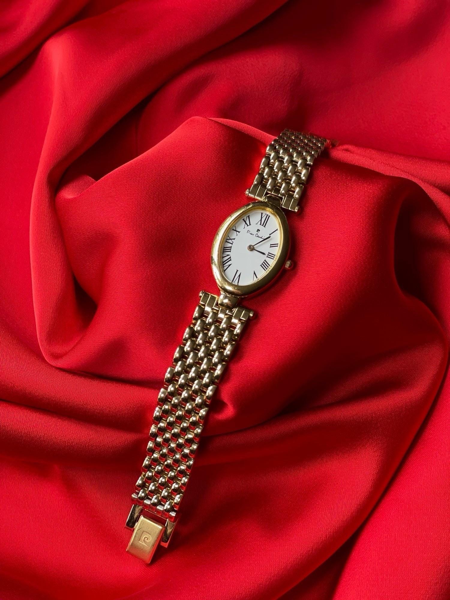 Vintage Pierre Cardin Oval, Gold-plated Ladies Watch. - Etsy
