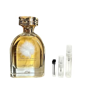 Cotton Abyed Perfume Sample: Mamlakat Al Oud Decant (1ml 2ml 5ml)