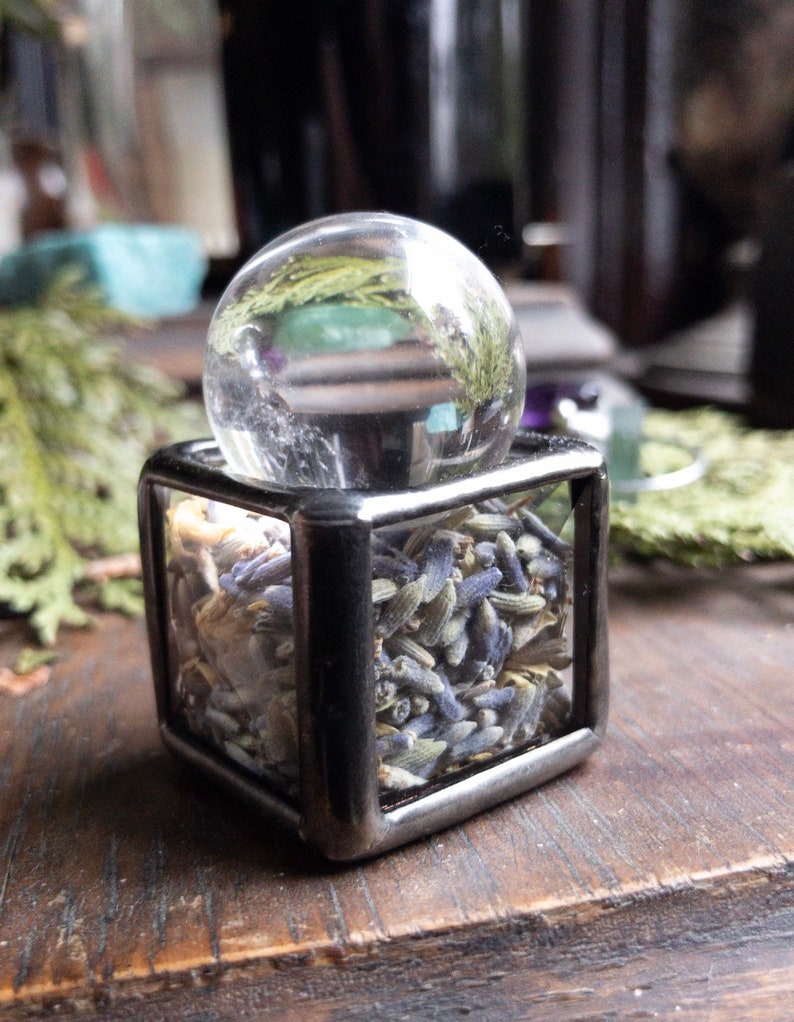 Crystal Ball Holder Air Plant Holder Gemstone Sphere Stand Etsy