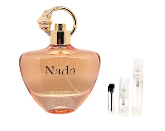 Nada Perfume Sample: Maison Asrar Eau De Parfum Decant - Arabian ME Scents