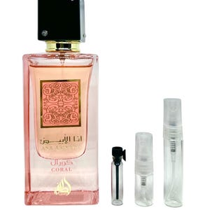 Ana Abiyedh CORAL Perfume Sample 1ml 2ml 5ml Decant Lattafa Perfect Summer Scent