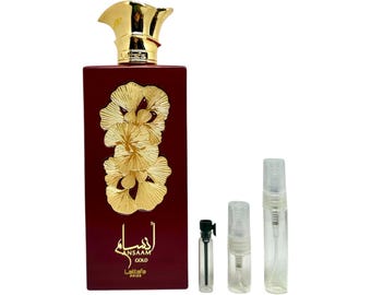 Ansaam Gold Perfume Sample 1ml 2ml 5ml Decant  Eau De Parfum ME Scents Arabian  Middle Eastern Perfume House Fruity Floral