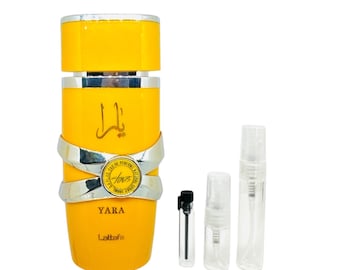 Yara Tous Perfume Sample: Tropical Mango, Coconut, Passionfruit