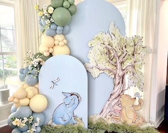 Winnie the Pooh Balloon Garland Kit: Woodland Baby Shower Decor