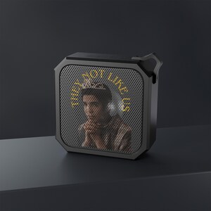 Funny Hip Hop Bluetooth Speaker | Outdoor Wireless Speaker with Rap Humor Design | Dope Music Lover Gift | Street Style Vibe Tech