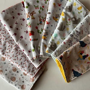 Tovaglioli per bambini lavabili e riutilizzabili