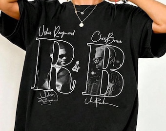 Raymond & Brown Concert Shirt, Usher Raymond x Chris Brown Tee, RB Concert T Shirt, Vintage Fan Tee