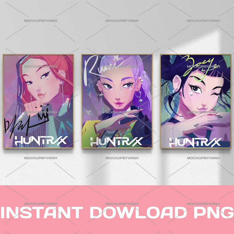 Rumi Kpop Demon Hunters Wallpapers - Etsy Canada — free download