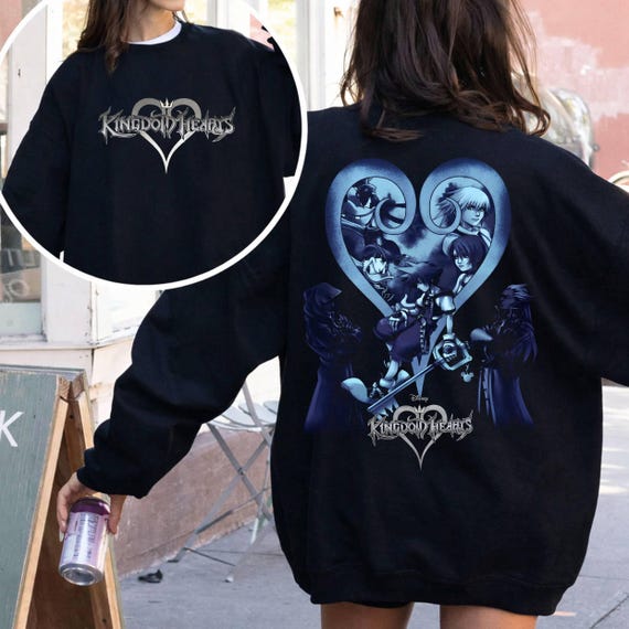 Kingdom Hearts Shirt, Sora Heartless Nobody Graphic Tee, Disney Gaming Fan Apparel, JRPG Anime Inspired Gift, Gamer Streetwear
