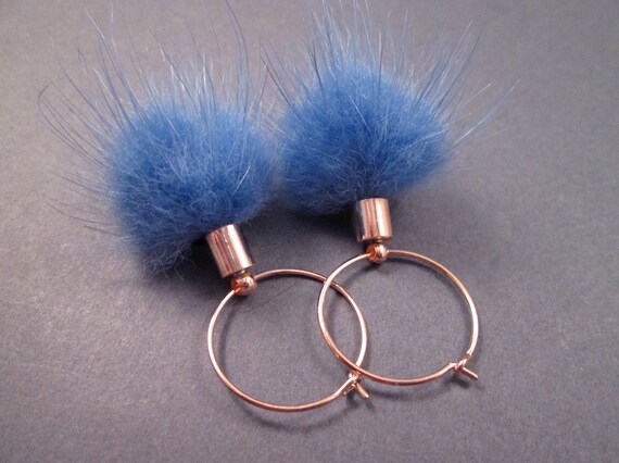MINK HAIR POM COPPER MINK HAIR POM COPPER