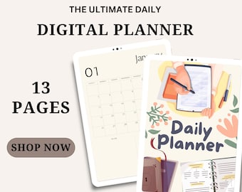 Planejador diário para trabalhar em casa: cronograma pessoal por hora (planejador em PDF)
