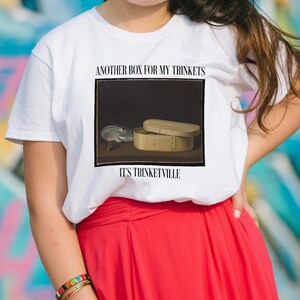 Scatola per i miei bigiotteria Fine Art T-shirt Divertente Sarcasmo Pittura Artsy Estetica Collezionista vintage Artista Museo Regalo creativo Meme TikTok