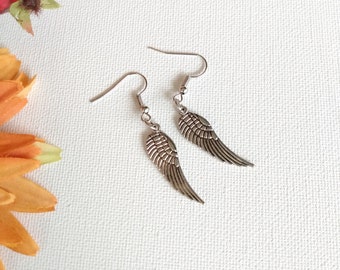 Wings Dangle Earrings, Woman Earrings, Girl Earrings
