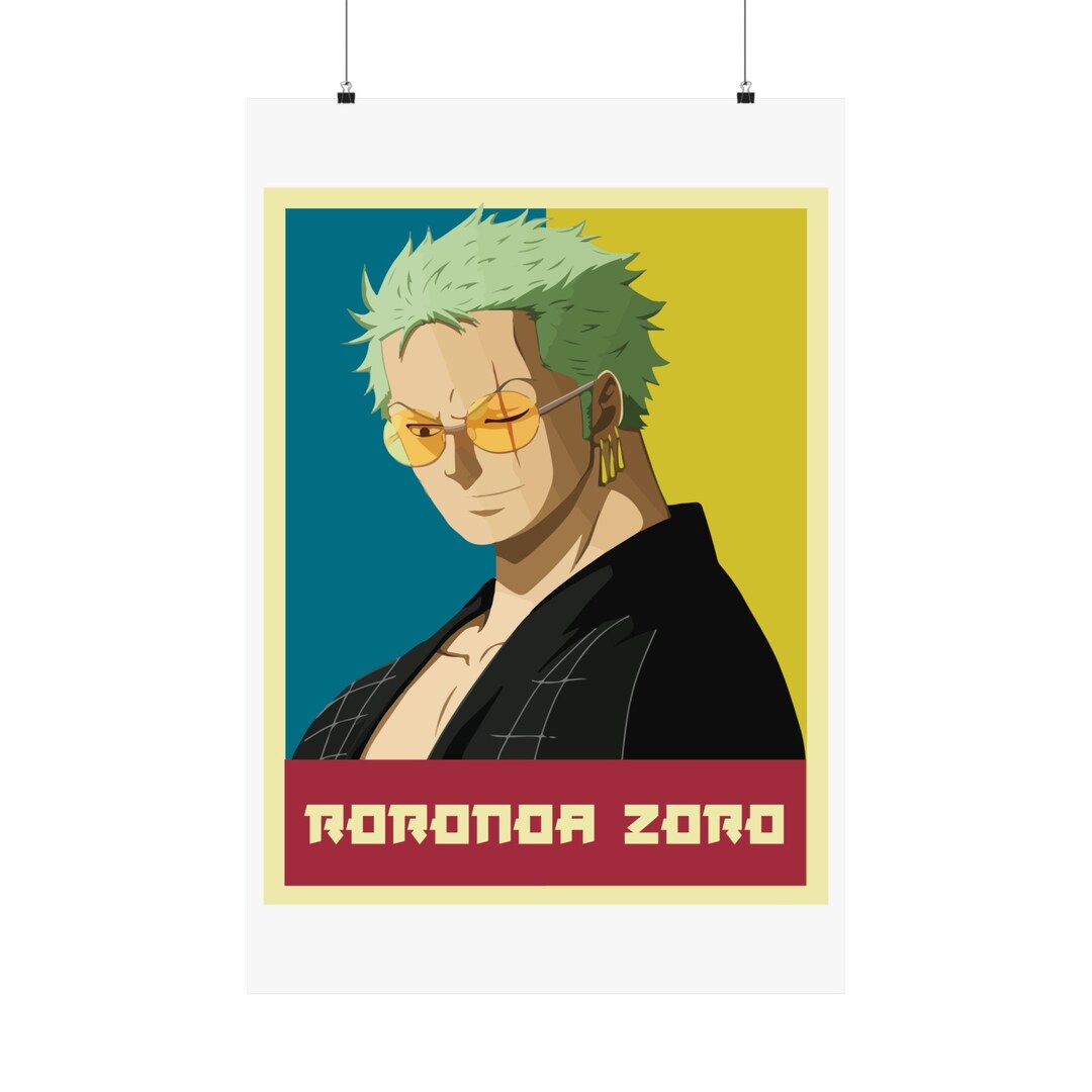 Zoro Rizz poster - Etsy