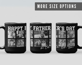 Custom Dad photo Mug,  Dad pictures Mug, Gift for Dad, Father's Day Gift with Photo, Dad Christmas Gift, Dad Birthday Gift, Dad Coffee Cup