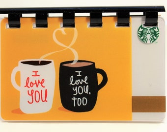 Starbucks Notebook - Cups in Love 2014