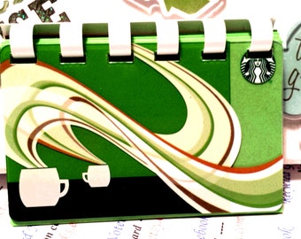 Starbucks Notebook --  AROMA aka Swoosh "2010"