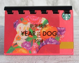 Starbucks Notebook - "Year of the Dog 2018"