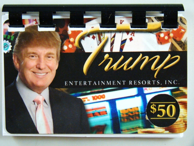 Donald Trump Gift card notebook image 1