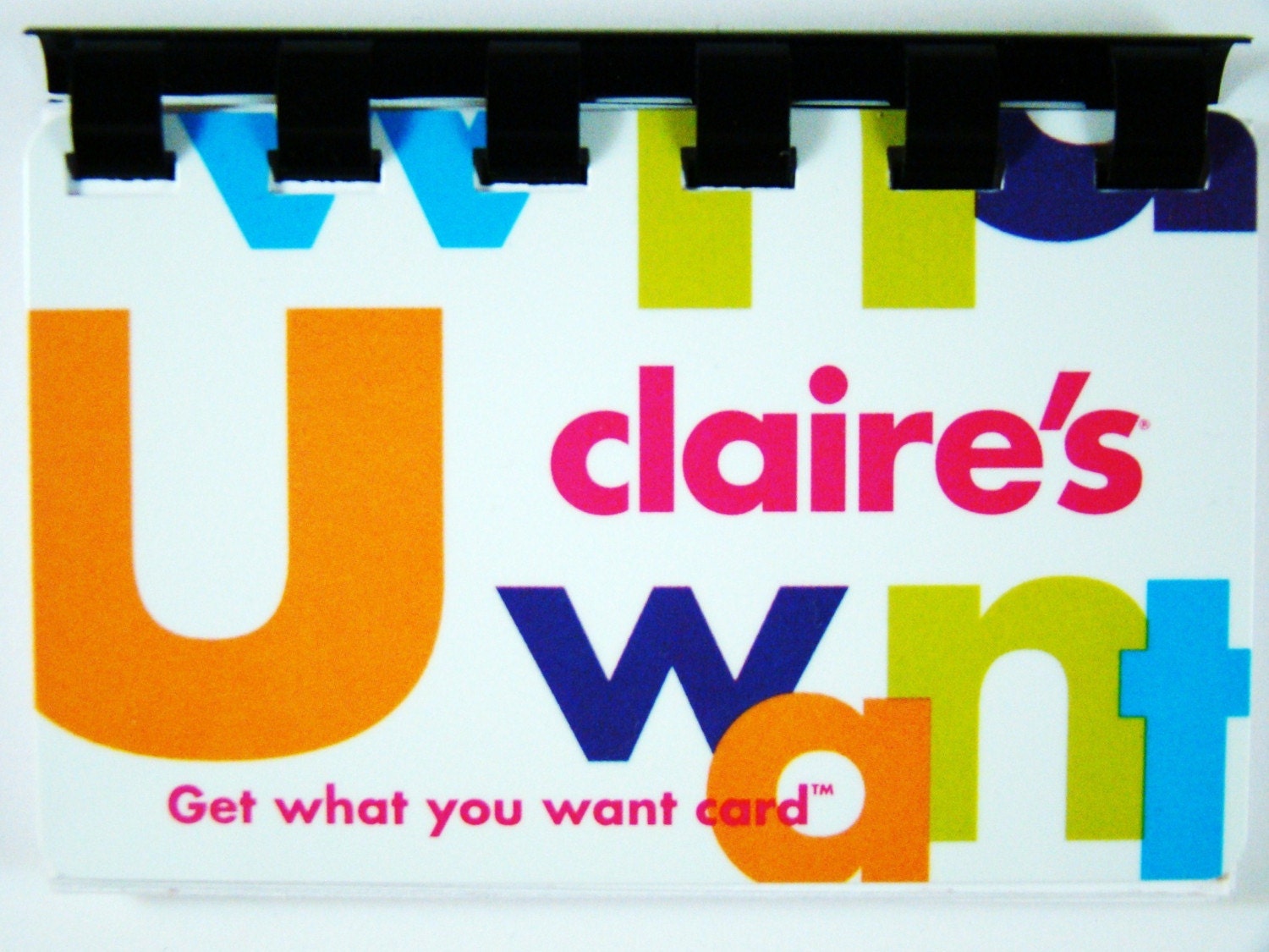 Claire's --- Gift card notebook - Etsy.de