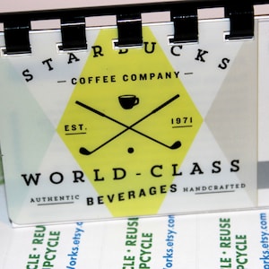 Starbucks Notebook  --  &quot;World Class 2014&quot;