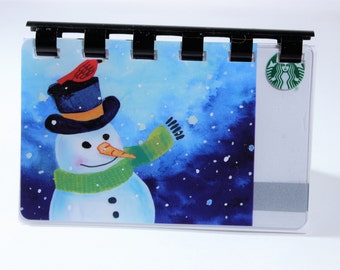 Starbucks Notebook  ---  "Snowman 2016"