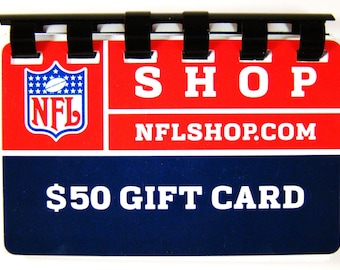 NFL  (National Football League) - Gift card notebook