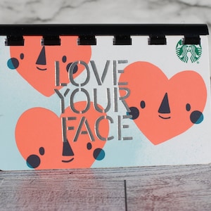 Starbucks Notebook - Love Your Face 2019