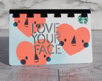 Starbucks Notebook - Love Your Face 2019