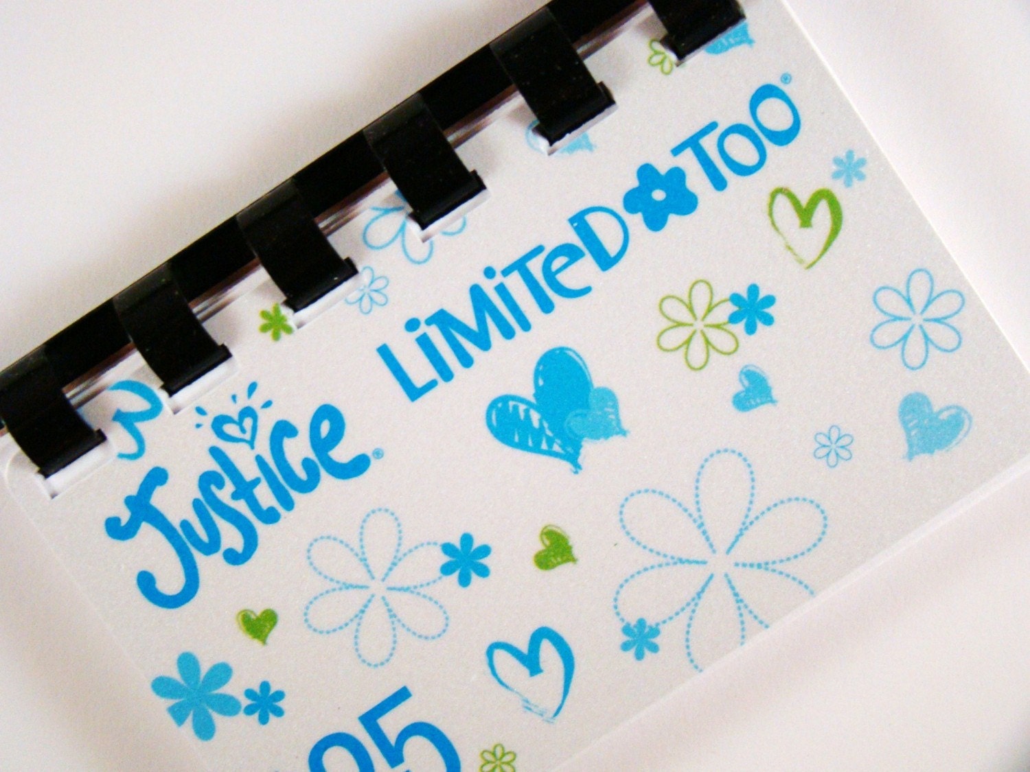 Justice Limited Too Gift Card Notebook - Etsy Australia