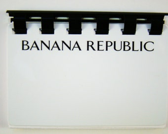 Banana Republic -- Gift  card notebook