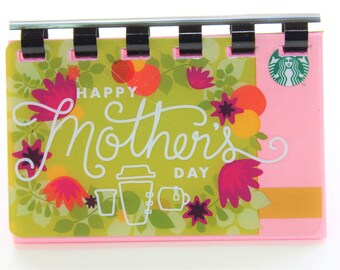 Starbucks Notebook - Happy Mother's Day 2014