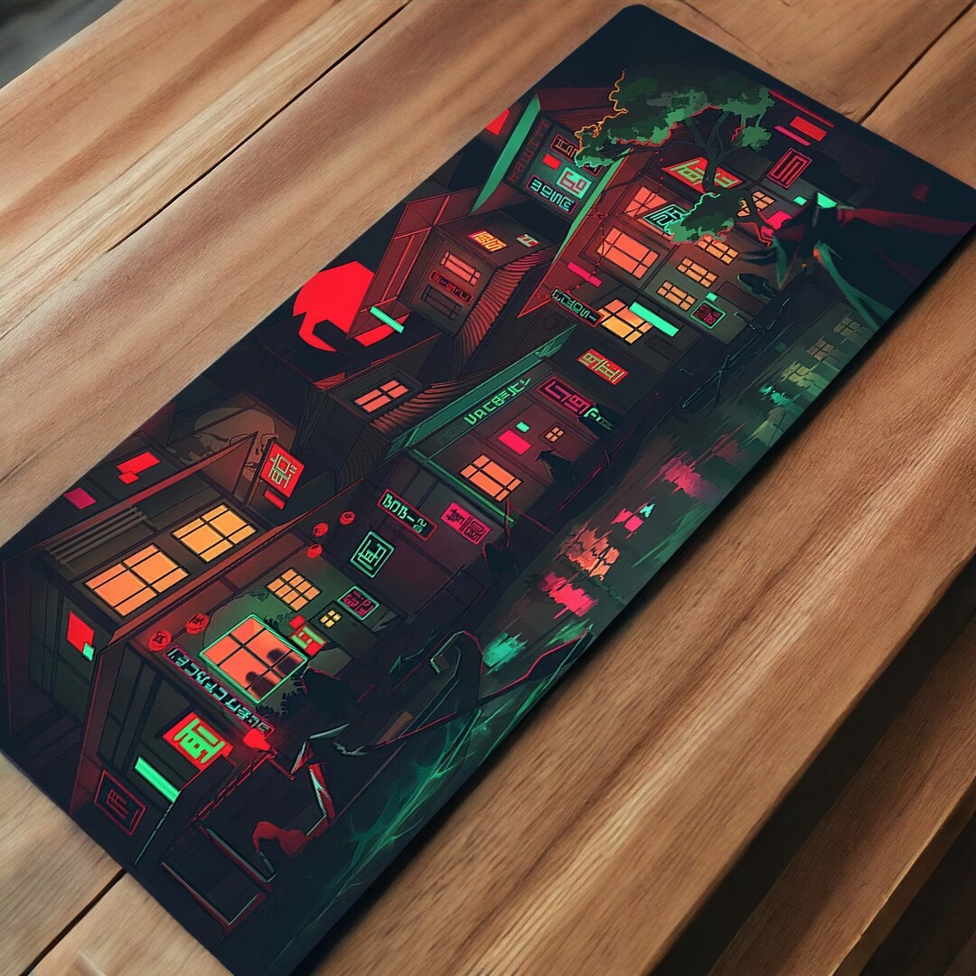 Unique Japanese Style Gaming PC Mousepad Cool Gamer Japanese Themed ...
