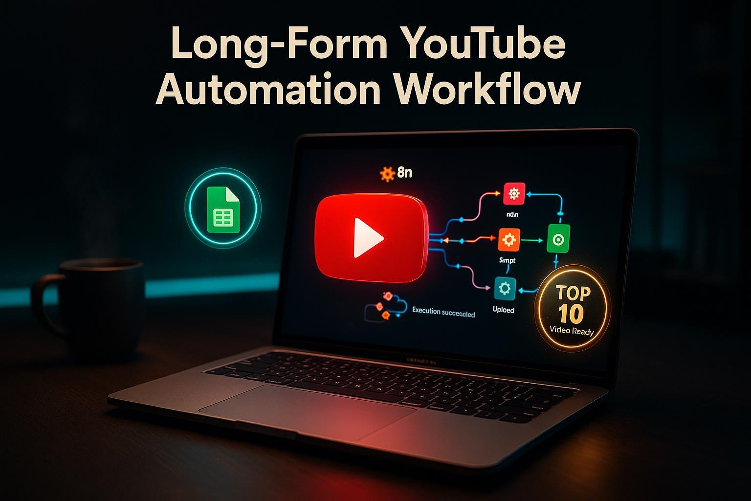 Long Video YouTube Auto-Creator – n8n Workflow Generates & Uploads Top-10 Countdown Content