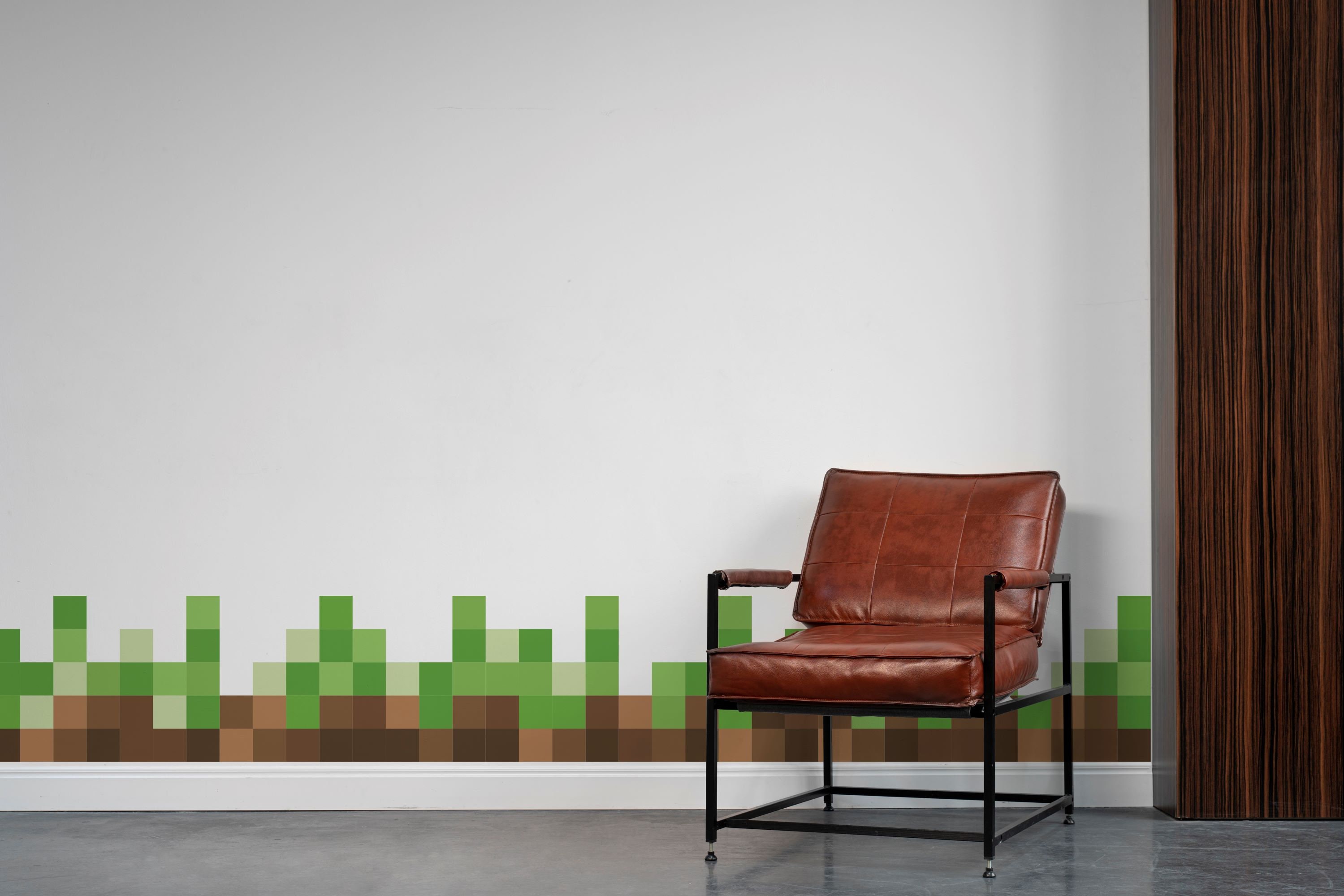 Minecraft Wall Decal: Pixel Art Peel and Stick Kid Room Decor - Etsy