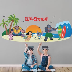 Popular Characters Wall Decal Famous Cartoon Wall Sticker Nursery Room Decor Children Room Decorations