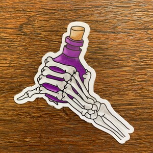 Death Potion Die-Cut Aufkleber