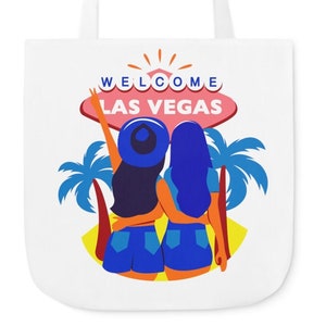 Bolsa de lona LAS VEGAS, alças de 5 cores