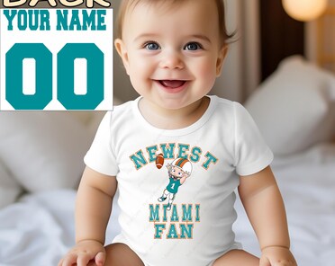 Dolphins baby jersey Etsy