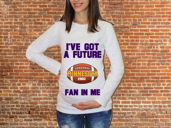 Minnesota Pregnancy Shirt Football Maternity Shirt Viking Maternity Shirt Pregnancy Announcement Baby Shower Gift Funny Pregnancy Shirt Etsy Australia