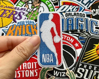 Basketball Patch, Basketball Teams Patches, Basketball Embroidered Iron on Patches, Patch for Jeans, Patch for Jacket, Embroidery Applique