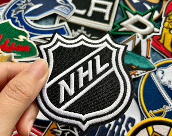 Hockey Patch, Hockey Sports Patch, Ice Hockey Embroidered Patches, National Hockey League, Ice Hockey Iron on Patches, Embroidery Applique