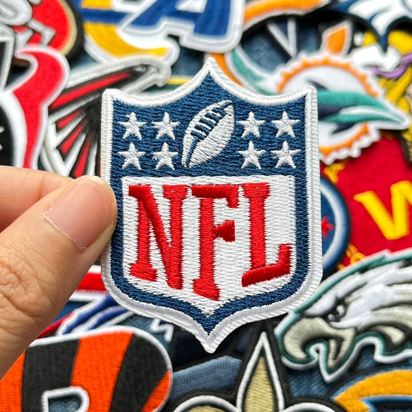Football Patch, American Football Teams Patches, American Football Iron on Patch, Professional Sports Embroidered Patch, Embroidery Applique
